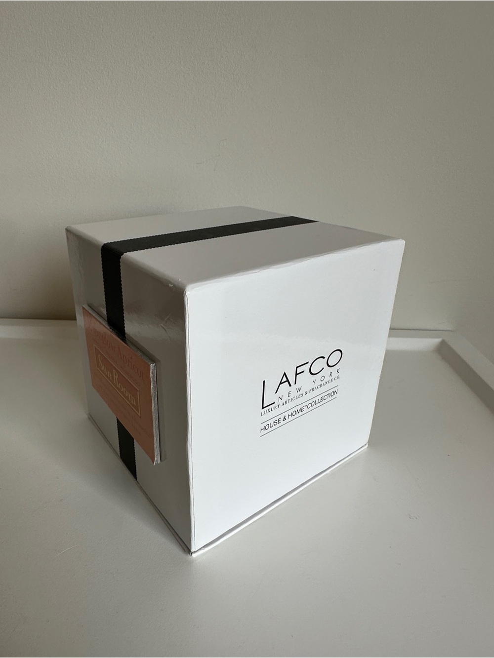 LAFCO New York Sun Room Moonglow Apricot Large Candle House and Home Collection - Picture 12 of 12